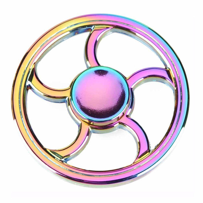 Rainbow Colour Fidget Spinner