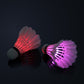 Badminton Shuttlecock Dark Night Glow