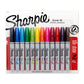 Sharpie Permanent Markers, Brush Tip, Assorted, 12 Pack