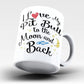 I Love My Pit Bull to the Moon and Back - Mug