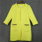 2017 Autumn Women Long Coat Open Stitch Trench Coat for Women Fashion Chaquetas Mujer Trench