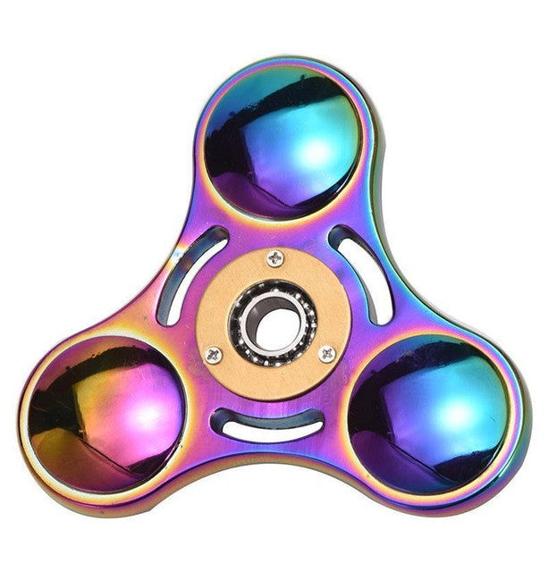 Rainbow Metal Fidget Spinner