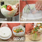 60 Seconds Salad Cutter Bowl