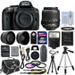 Nikon D5300 Digital SLR Camera + 3 Lens Kit